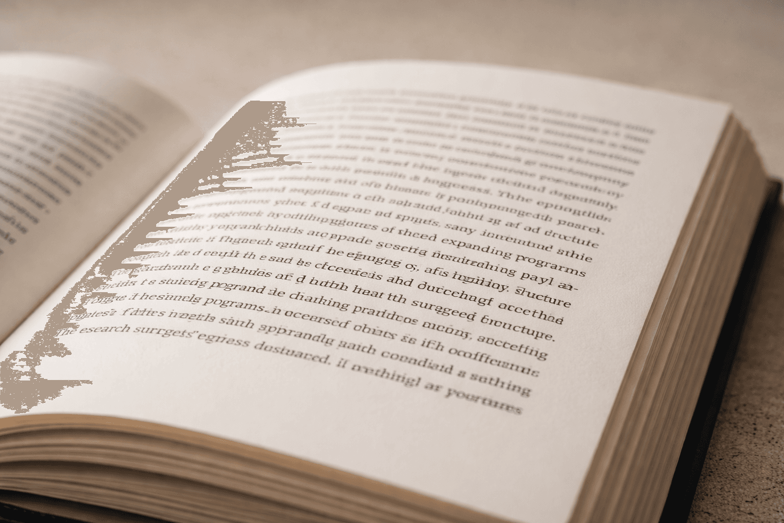 Abstract illustration of a simplified document layout