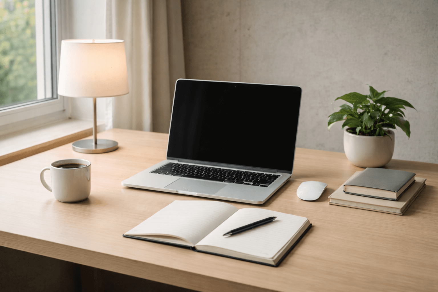 Abstract geometric shapes representing a laboratory environment